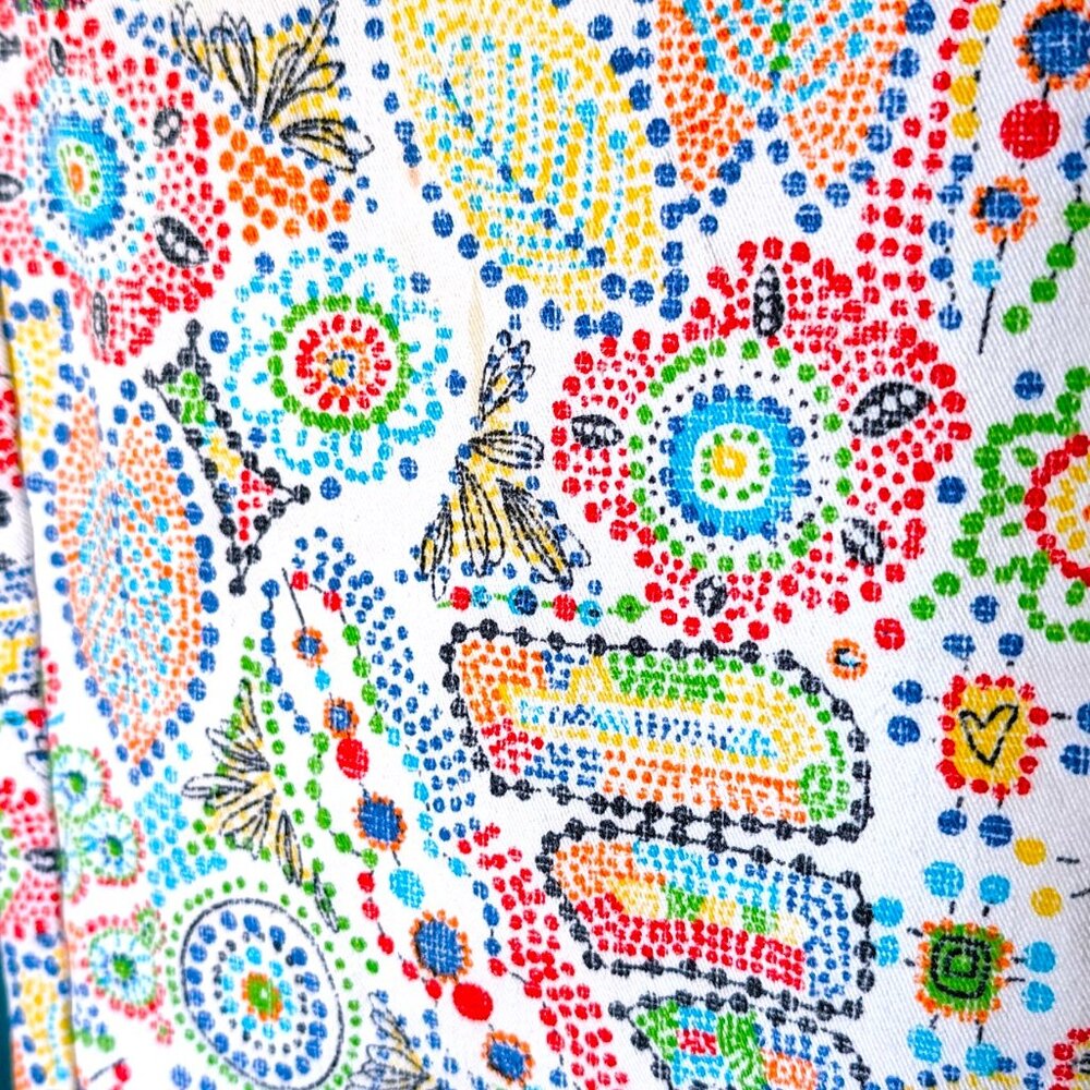 Ruby Rd Multicolor Jean Jacket Size 6 - image 2